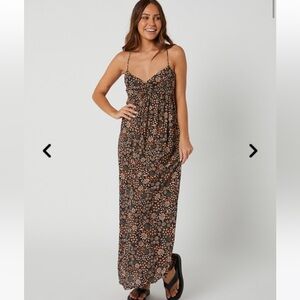 Volcom maxi summer dress size medium never worn tags included